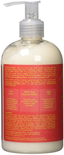 Shea Moisture Fruit Fusion Coconut Water Crema para pelo fino/medio, 384 ml