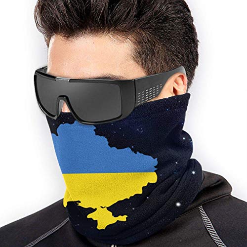 shenguang Ukraine Flag Men Women Cold Weather Polaina del Cuello Tube Mascarilla