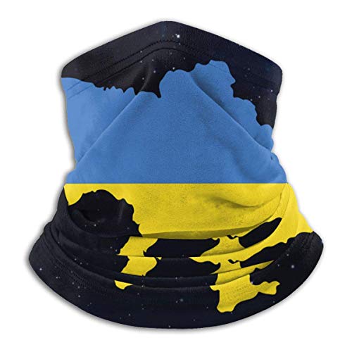 shenguang Ukraine Flag Men Women Cold Weather Polaina del Cuello Tube Mascarilla