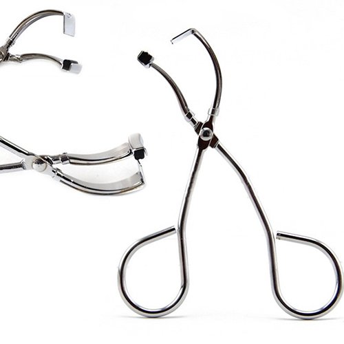 Shyymaoyi - Mini rizador de pestañas portátil de acero inoxidable