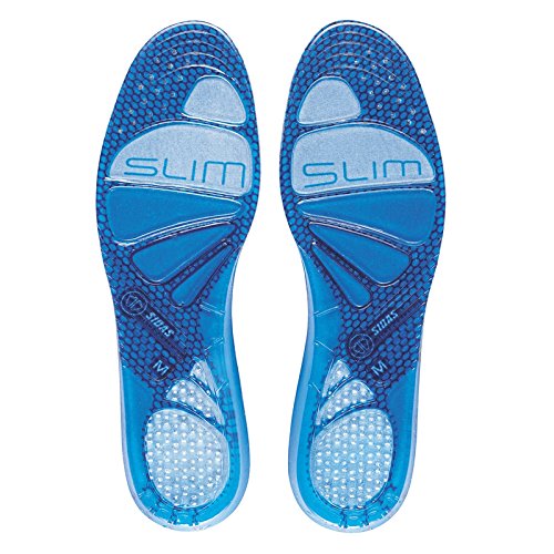 Sidas Cushioning Gel Slim Plantillas/Deportivas, Azul, 44-45 EU