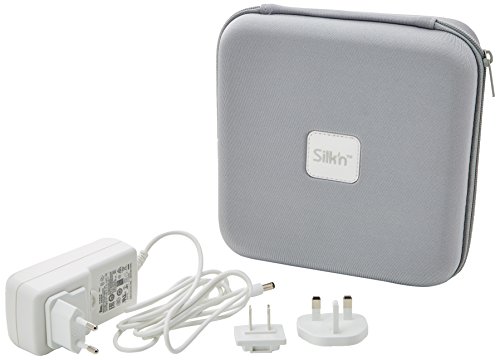 Silk'n Infinity 400 K, Depiladora para pieles claras y oscuras, 400.000 pulsaciones de luz, Función pulsación y deslizamiento, eHPL, Blanco, INF1PE1001