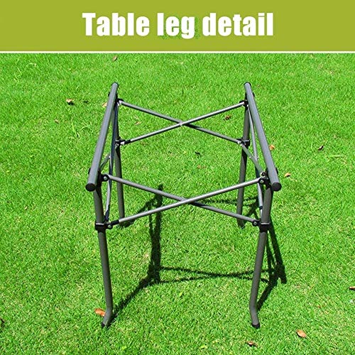 Silla de playa plegable conjunto de mesa y portátil plegable Mesa Con Sillas de 5 pedazos, mesa de camping y sillas, plegable poco voluminoso Mochila Ligera tabla y una silla en una bolsa for al aire