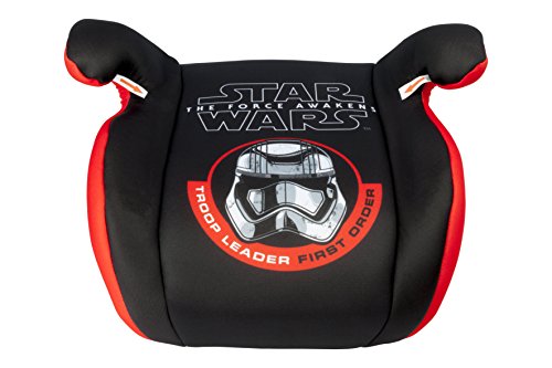 Sillita de coche Star Wars Booster (Niño pequeño) para niños, alzador - Rojo y negro - Edad 3+