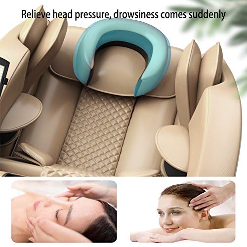 Sillón De Masaje Shiatsu Alta Gama Relax Zero Gravity, Sillón 3D Sin Estrés con Función De Calefacción Sillón De TV con Función De Masaje para La Espalda,Gris