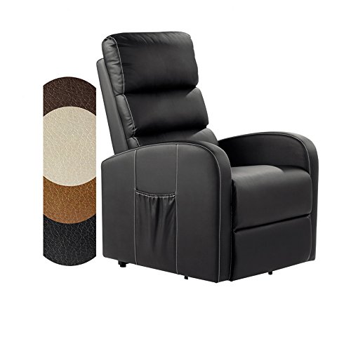 Sillón Masajeador Levantapersonas Total Relax - Disponible en varios Colores, Negro