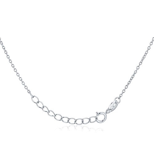 SILVEGO Collar con Nombre Maria Plata de Ley 925