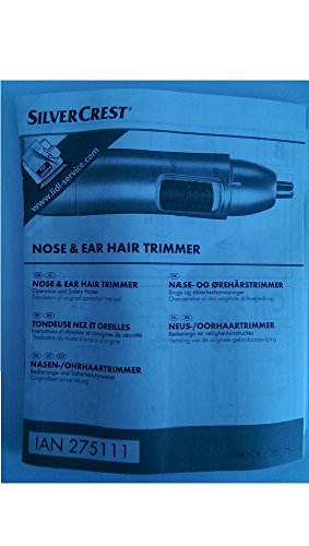 SilverCrest - Afeitadora de vello para nariz y orejas