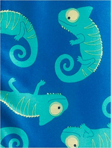 Simple Joys by Carter's pijama de poliéster suelto para bebés y niños pequeños, paquete de 3 ,Iguana/Sea Creatures/Shark ,18 Months