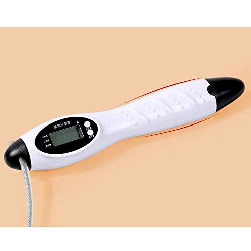 Sin enredos ajustable Cuerda de Saltar velocidad for mantenerse en forma entrenamientos de quema de grasa ejercicios de boxeo, Negro velocidad de alambre de acero Cuerdas for saltar con el número de i