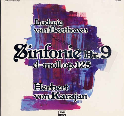 Sinfonie Nr.9 d-moll op.125 - LP Vinyl- Schallplatte