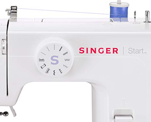 Singer Start 1306 - Máquina de Coser mecánica, 6 Puntadas, Color Blanco