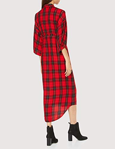 Sisley Dress Vestido, Rojo (Rossol 911), 42 (Talla del Fabricante: 40) para Mujer