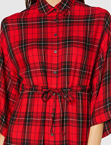 Sisley Dress Vestido, Rojo (Rossol 911), 42 (Talla del Fabricante: 40) para Mujer