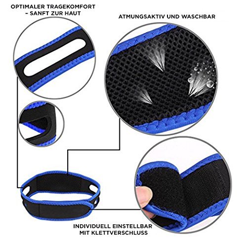 Sistema de solución contra el ronquido, profesional eficaz para dejar de roncar Dispositivos de ayuda para dormir Contiene correa para la barbilla + Dilatadores nasales + Banda contra