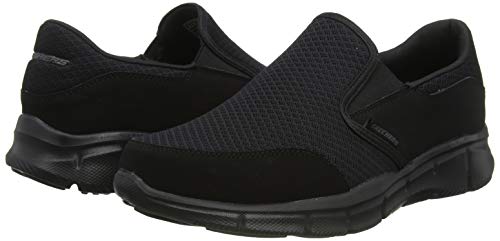 Skechers Equalizer Persistent, Zapatillas para Hombre, Negro (Black), 41 EU