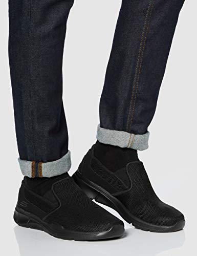 Skechers Men's Equalizer 3.0- Sumnin Slip On Sneakers, Black (Black Bbk), 9 UK (43 EU)