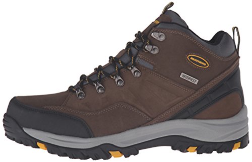 Skechers Men's Relment-Pelmo High Rise Hiking Boots, Brown (Khaki Khk), 9 UK 43 EU