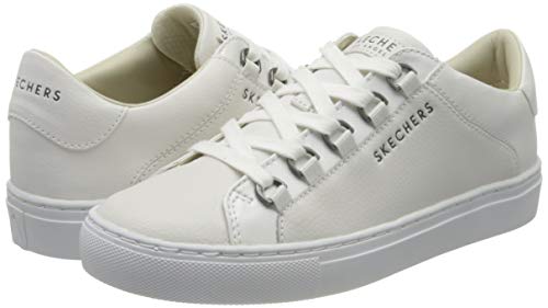Skechers Side Street-Core-Set, Zapatillas para Mujer, Blanco (White Wht), 37 EU