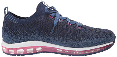 Skechers Skech-air - Zapatillas para mujer, color gris claro, zapatillas para correr, color Azul, talla 38 EU