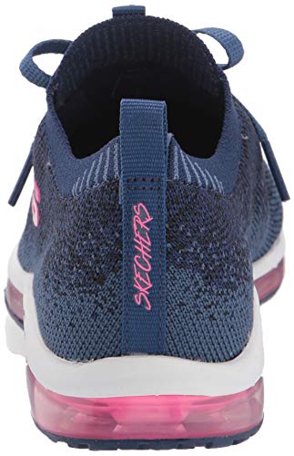 Skechers Skech-air - Zapatillas para mujer, color gris claro, zapatillas para correr, color Azul, talla 38 EU