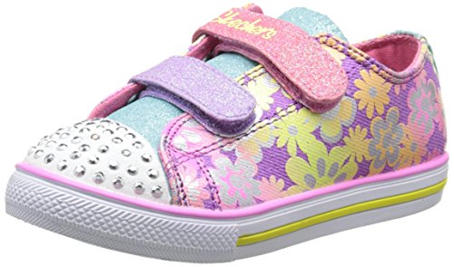 Skechers (Skees) Chit Chat - Glint & Gleam - Zapatillas de Deporte para niñas, Color, Talla 24