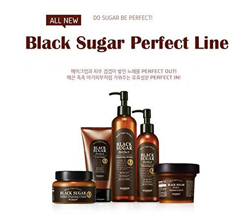 Skin Food 2015 New Black Sugar Perfect Essential Scrub 2X 7.41 Oz/210g by Skin Food