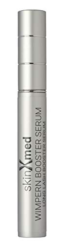 SkinXmed Sérum para pestañas y cejas | volumen, densidad | más largas, fuertes, resistentes | potenciador de crecimiento | sin parabenos | miristoil pentapéptido 17, pantenol, curcuma | 6ml