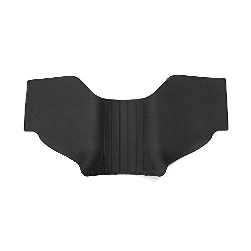 Skoda Original Karoq Alfombrilla de Goma túnel Trasero Central Cubierta 57A061580, Negro