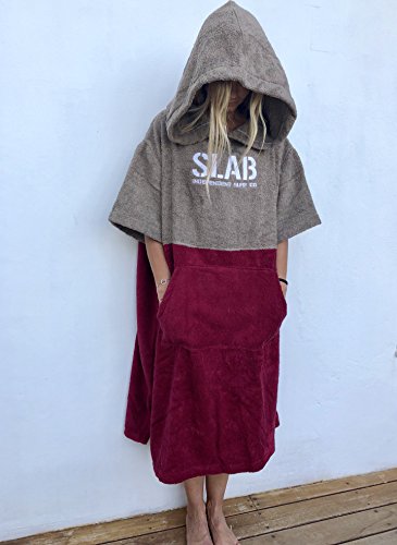 Slab-Poncho Toalla Garnet Talla M/L