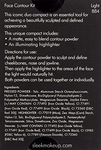 Sleek MakeUP, Maquillaje corrector (Light) - 1 unidad