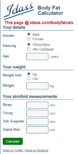 Slim Guide Idass - Adipómetro
