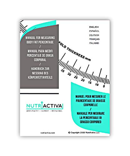 Slim Guide - Plicometro Para Medir Grasa Corporal con Manual en Español (Morado)