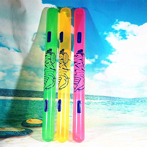 SLS Boya Inflable para Piscina de Fideos, Anillo de natación cilíndrico, Juguetes de Playa de Fila Flotante Auxiliar para niños, Juguetes inflables interesantes para Piscina (180 Cm)