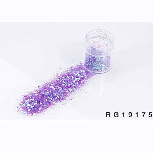 SM SunniMix 4x Pigmentos en Polvo para Uñas, Glitter Brillo Starlight Cromo Clavo Manicura Pigmento - 05