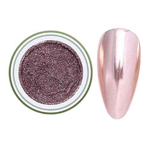 SM SunniMix Pigmentos en Polvo para Uñas, Glitter Brillo Starlight Cromo Clavo Manicura Pigmento - 04