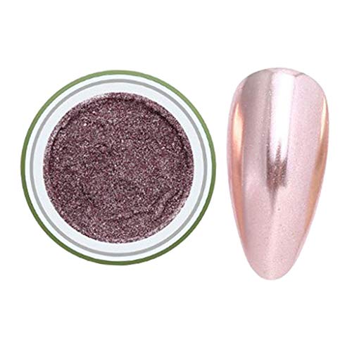 SM SunniMix Pigmentos en Polvo para Uñas, Glitter Brillo Starlight Cromo Clavo Manicura Pigmento - 04