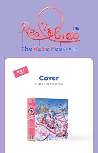 S.M Terciopelo Rojo – The Reve Festival Day 2 [Día 2 Ver.] CD+48p Photobook + Kit de Viaje + Tarjeta de Fotos + 2 pósteres plegados + Juego de Tarjetas de Fotos Extra de Doble Cara