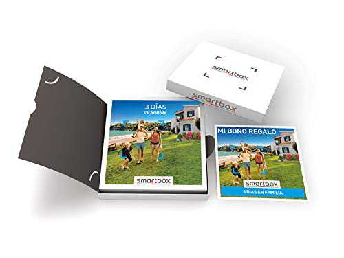SMARTBOX - Caja Regalo - 3 días en Familia - Idea de Regalo - 2 Noches con Desayuno para 2 Adultos y hasta 2 niños