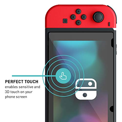 smartect Cristal Templado para Móvil Nintendo Switch 2019/2018 / 2017 [2 Unidades] - Protector de pantalla 9H - Diseño ultrafino - Instalación sin burbujas - Anti-huella
