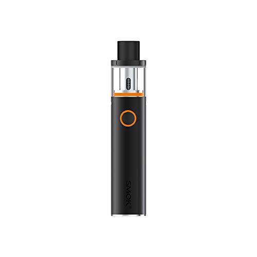 SMOK Vape Pen 22 Starter Kit 1650mAh Batería de tapa superior Tanque de llenado Kits todo en uno con indicador LED Smoktech-Negro