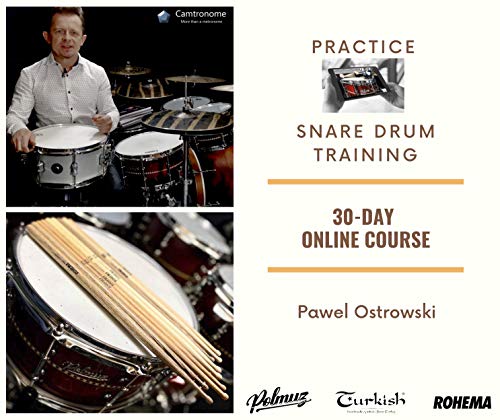 Snare Drum Rudiments Lessons Practice: For Drummer 30-day Online Course (101 Book 111) (English Edition)