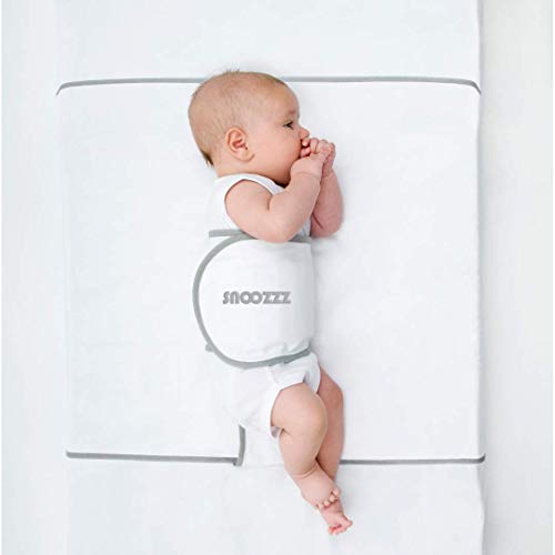 Snoozzz envoltura segura que da protección al niño - Antireflujo bebe - 100% algodón