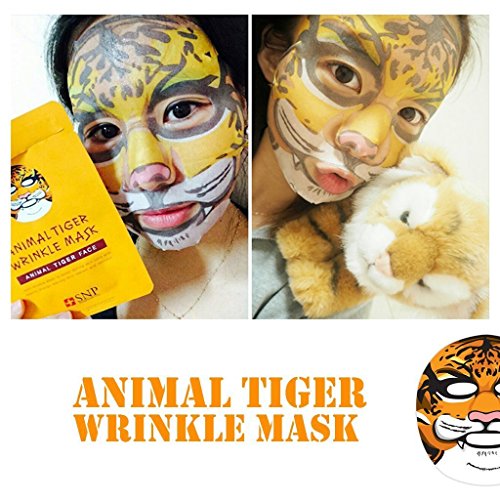[SNP Cosmetic] Animal Mask 1ea - 4 Type (Total 4 Types - 4 Sheets) by SNP Cosmetic