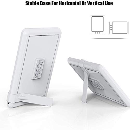 Sock Portátil Lámpara de Luminoterapia 10000 Lux Toque Controlar LED Ligero Caja Natural Sensible 3 Colores Ajustable Brillo Libre de UV LED Espectro Aumentar Estado animico Dormir Mejor Fauay