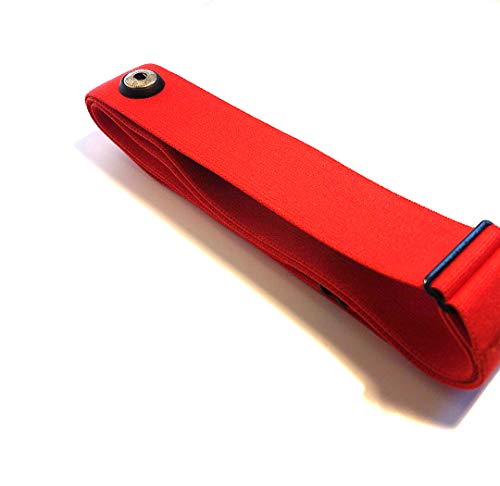Soft strap Rojo – Red para Polar Tallas M – XXL – adecuado para Polar H1, H2, H3, H6, H7, H10