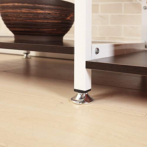 soges Estante de Cocina Estante de Horno microondas, Multi-función Utensilios de Cocina Estantes de Almacenamiento Negro W5S-SCH-SF