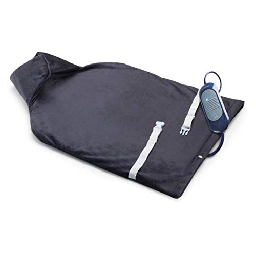 Solac Helsinki Cervical y espalda - Almohadilla térmica, Alivio del dolor, 65 x 42 cm, Ajustable