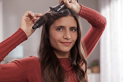 Solac MD7410 Curl Expert Lisse - Tenacilla rizadora (recubrimiento ceramico, temperatura maxima 180, punta agarre frio), color negro y rosa