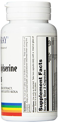 Solaray Phosphatidylserine Plus | Fosfatidilserina | 60 VegCaps